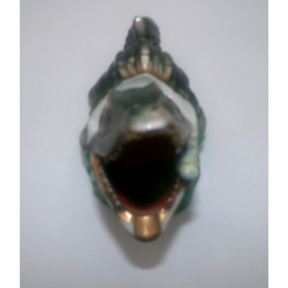 Vintage Nodder Bobber Ceramic Ashtray Dish Alligator Crocodile Jaw Japan 1950's - Picture 9 of 16